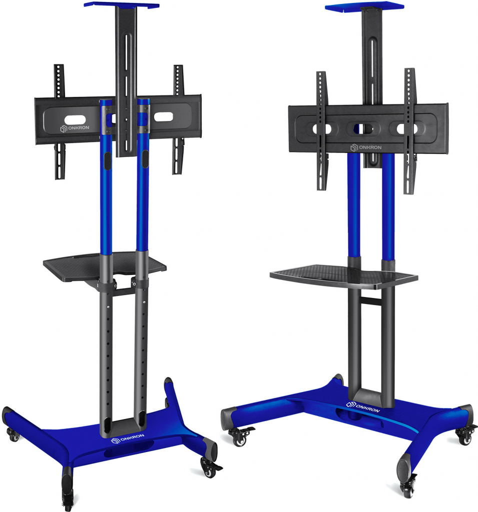 Стойка для телевизора с кронштейном ONKRON TS1551 40"-70" синяя