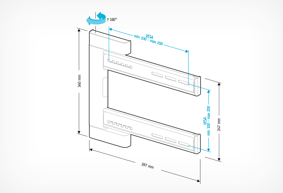 Кронштейн HOLDER Element LEDS-7013