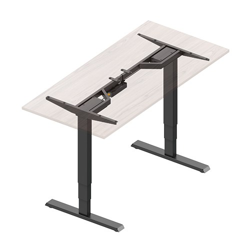 Регулируемый  двухмоторный каркас Ergo Desk Pro