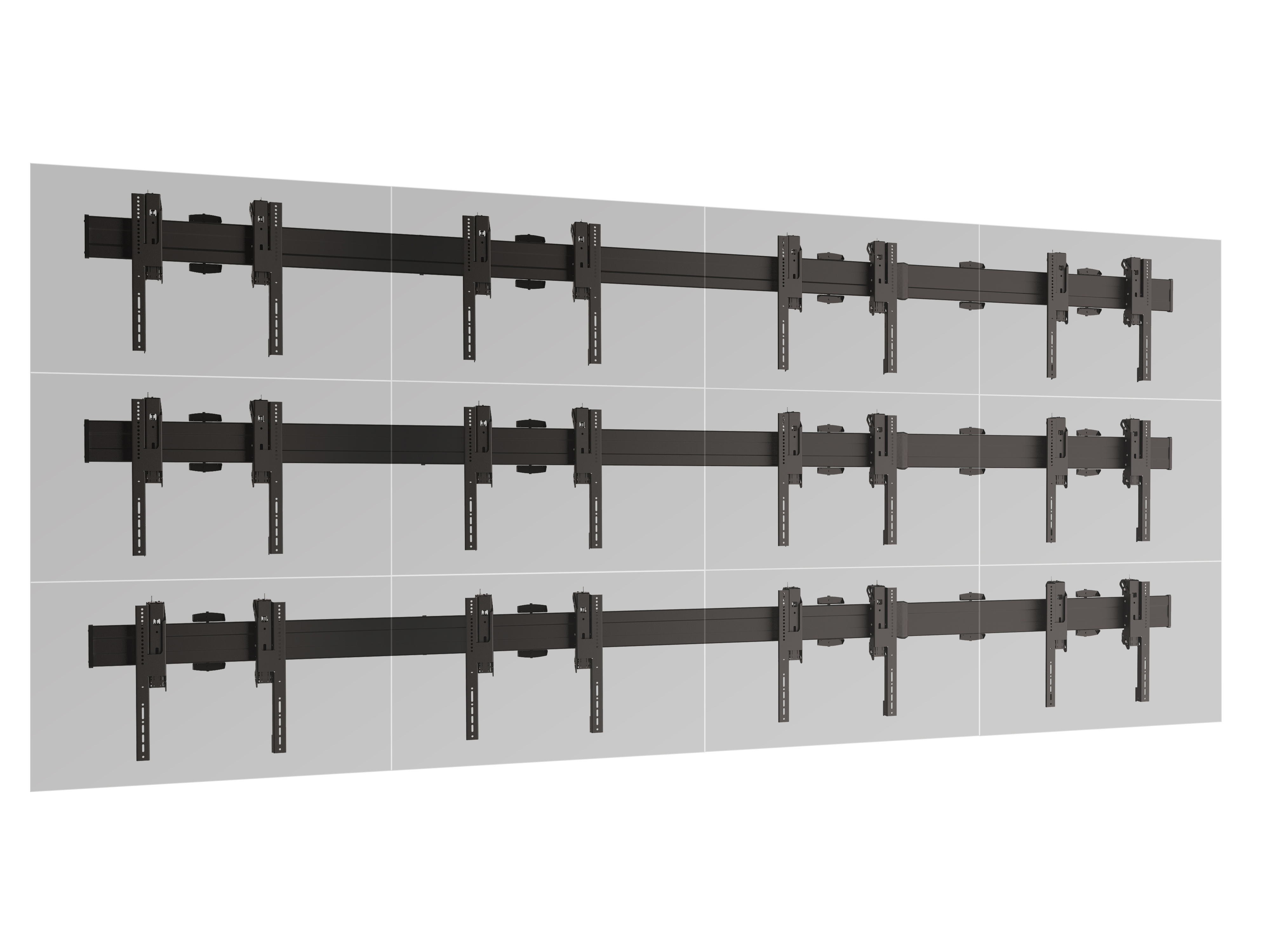 Крепления для видеостены Vogels W3464 Black