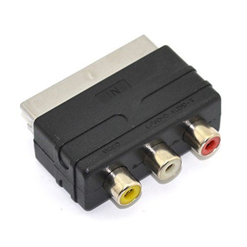Переходник 3RCA-Scart