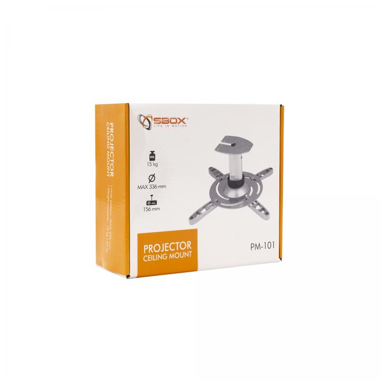 Кронштейн потолочный для проектора SBOX  PM-101
