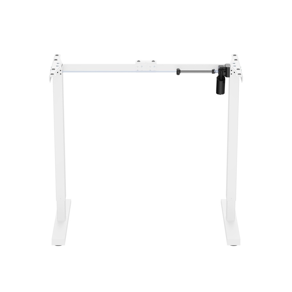 Стол регулируемый Electric Desk Light  белый столешница 1200x650 25 мм бетон чикаго