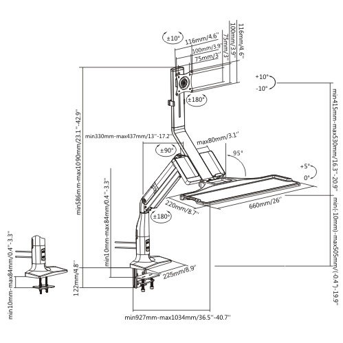 Рабочая станция Workstation DWS21-C01 Black