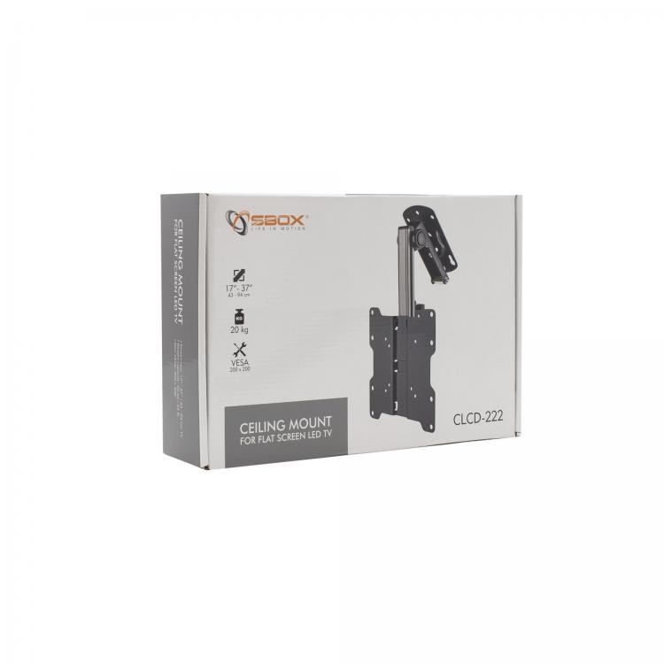 Кронштейн для ТВ потолочный SBOX CLCD-222