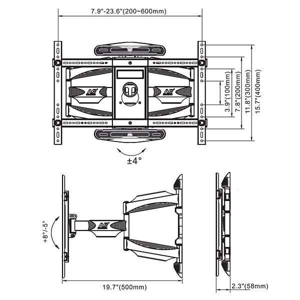 Кронштейн NB 767-L600