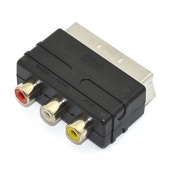 Переходник 3RCA-Scart