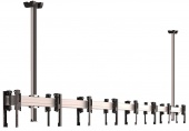 Потолочное двухстороннее крепление для видеостены Vogel's C1415 Dual Silver
