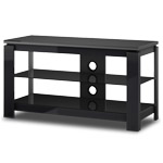 Стеклянная тумба под телевизор Sonorous HG 1030-BLK