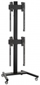 Напольный мобильный стенд для видеостены FT2184P Black