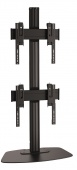 Напольный стационарный стенд для видеостены 2х1 F2164 Black