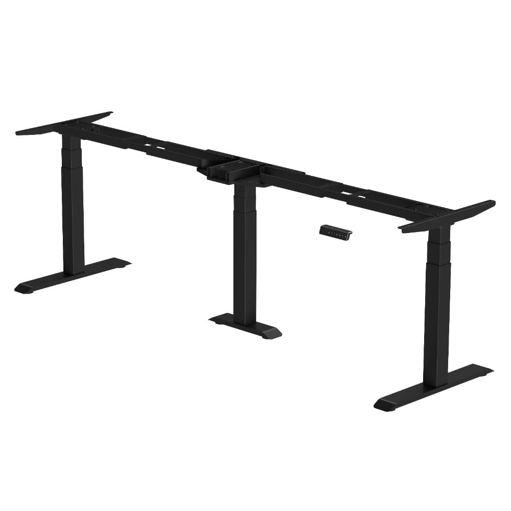 Каркас стола угловой трехмоторный Aoke Wing Pro black