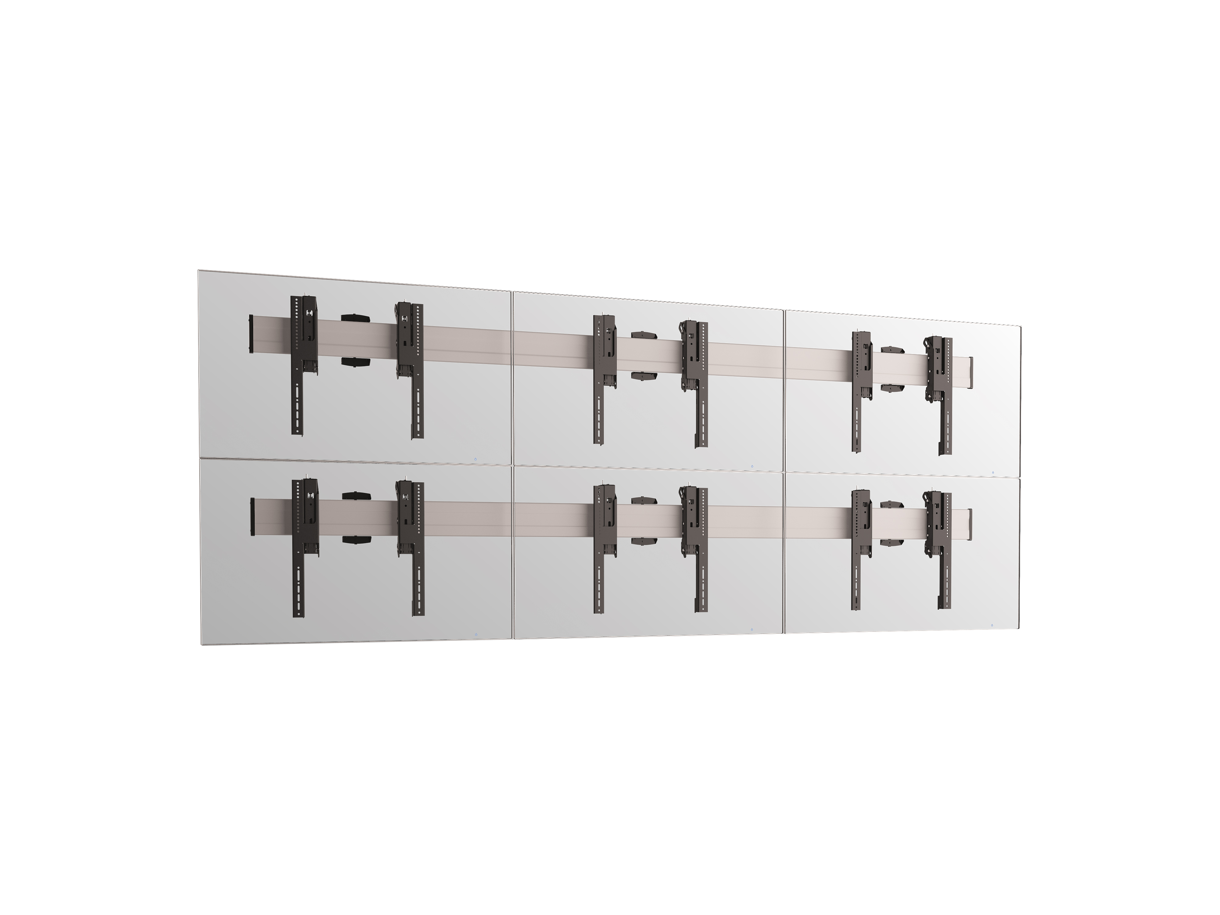 Крепления для видеостены Vogels W2344 Silver