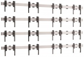 Крепления для видеостены Vogels W4464 Silver