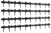 Крепления для видеостены W4584 Black