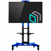 Стойка для телевизора с кронштейном ONKRON TS1551 40"-70" синяя
