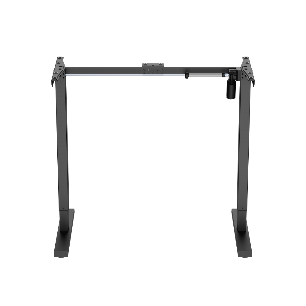 Стол регулируемый Electric Desk Light  черный столешница 1200x65 25 мм дуб натуральный