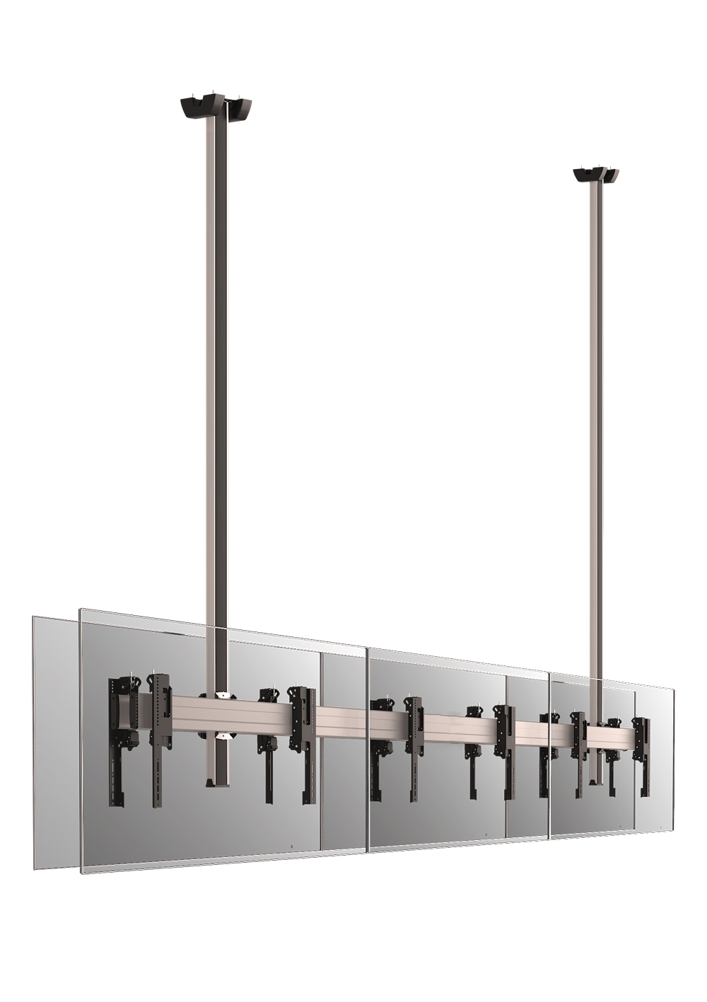 Потолочное двухстороннее крепление для видеостены Vogel's C1330 Dual Silver