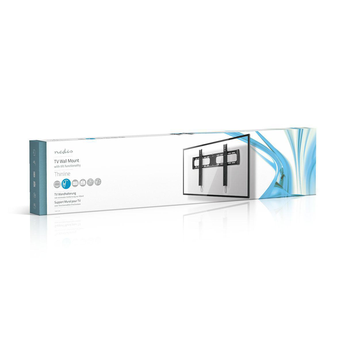Наклонный кронштейн Nedis TVWM 3150 BK