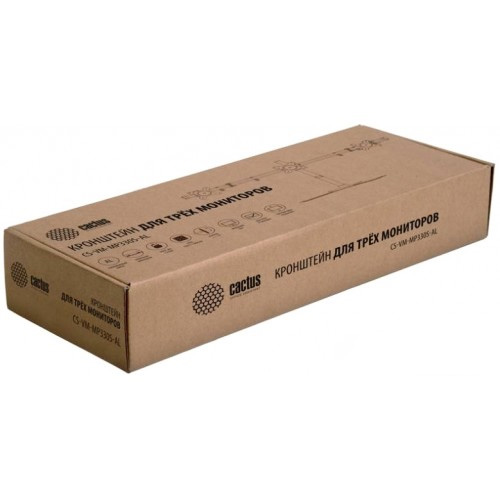 Кронштейн на 3 монитора Cactus CS-VM-MP330S-AL