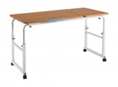 Стол регулируемый прикроватный Ergosmart Overbed Big Desk White