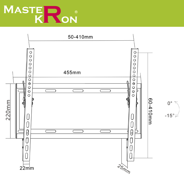 Кронштейн MasterKron PLN07-44T