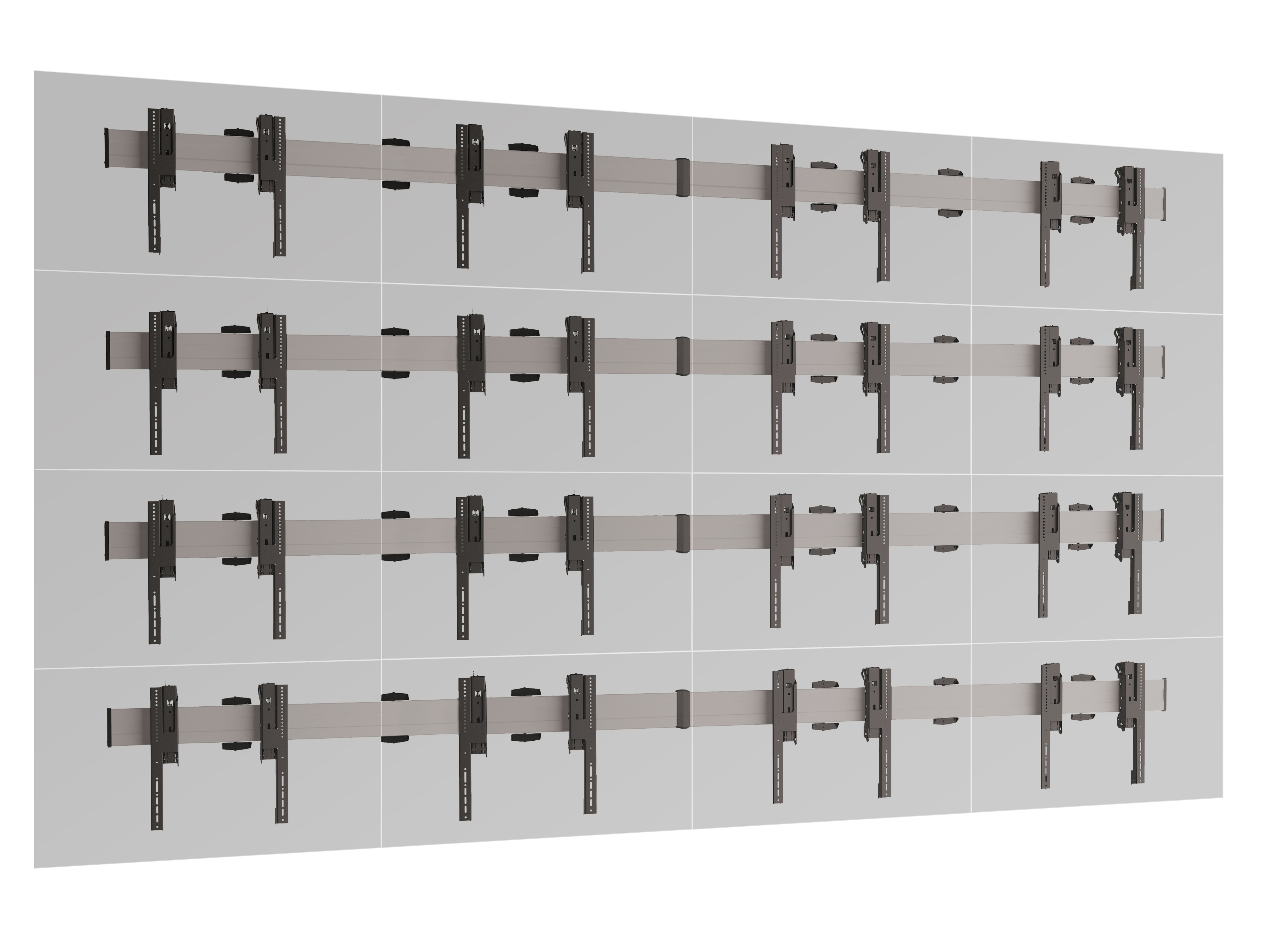 Крепления для видеостены Vogels W4484 Silver