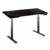 Стол игровой Ergosmart Gaming Electric Desk Black с подсветкой