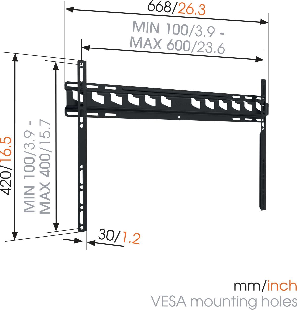Фиксированное крепление Vogel's MA4000