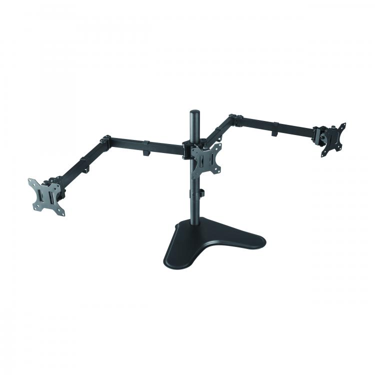 Кронштейн настольный для 3-х мониторов SBOX TV MOUNT LCD-F036