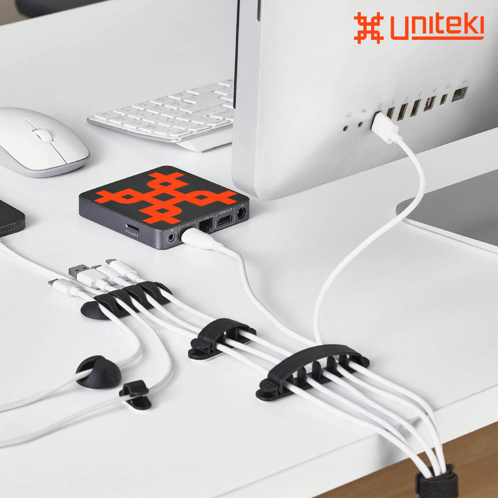 Держатель проводов и кабелей органайзер Uniteki DM174KIT