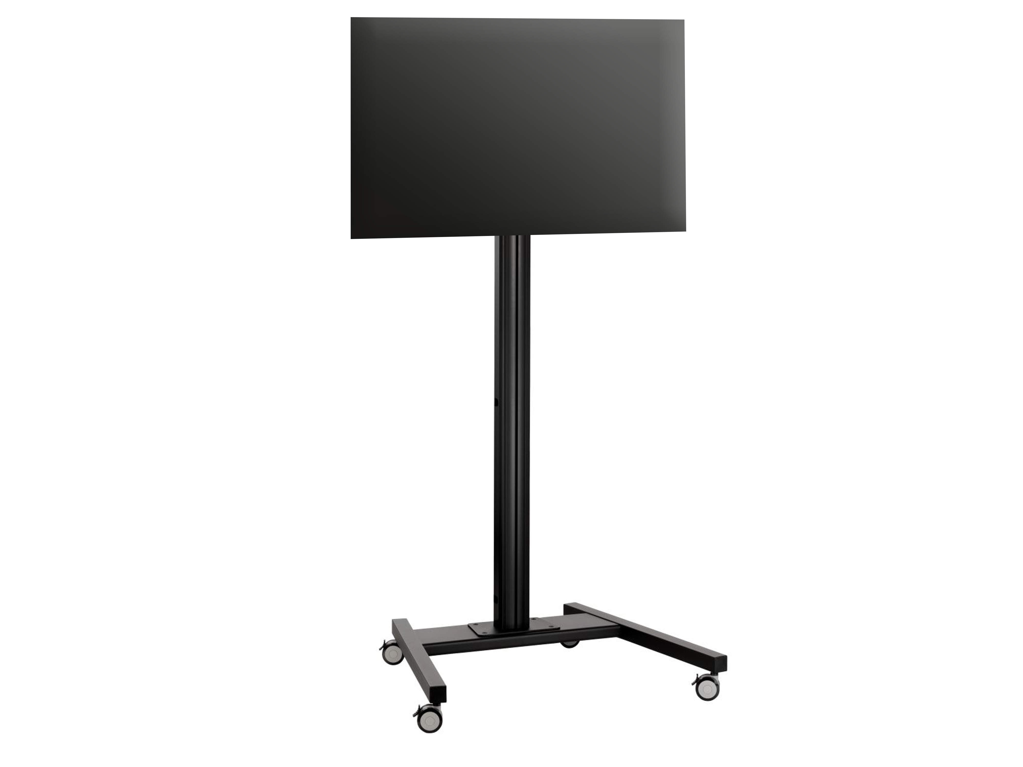 Напольный мобильный стенд для дисплея T1844 Black