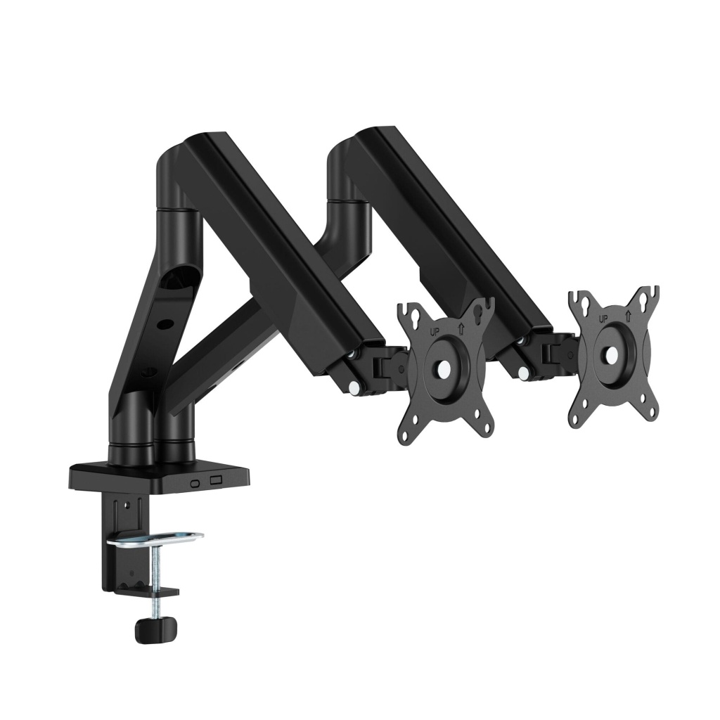 Кронштейн для 2-х мониторов Ergosmart  Power Black DBL