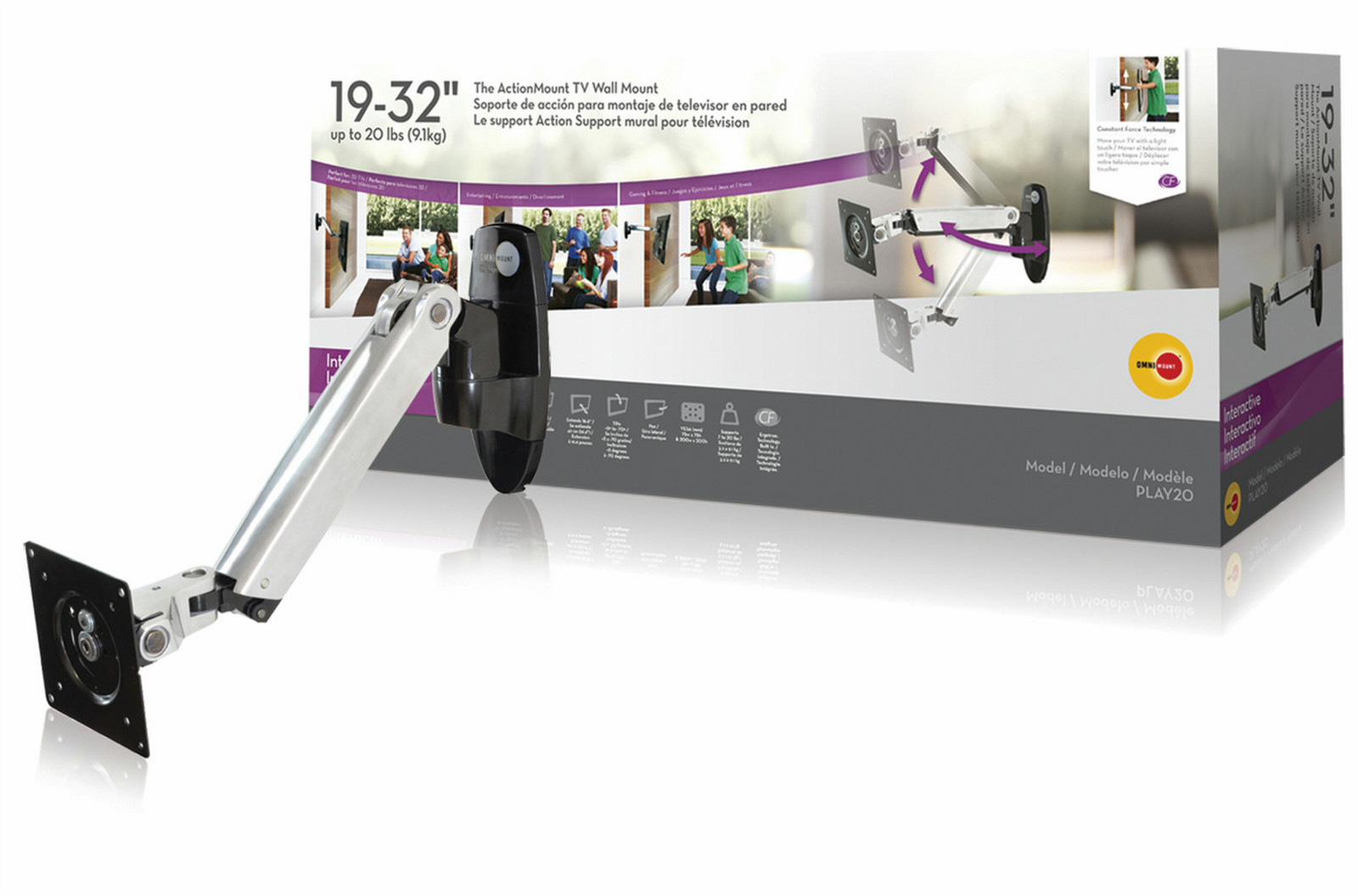 Кронштейн OmniMount PLAY20