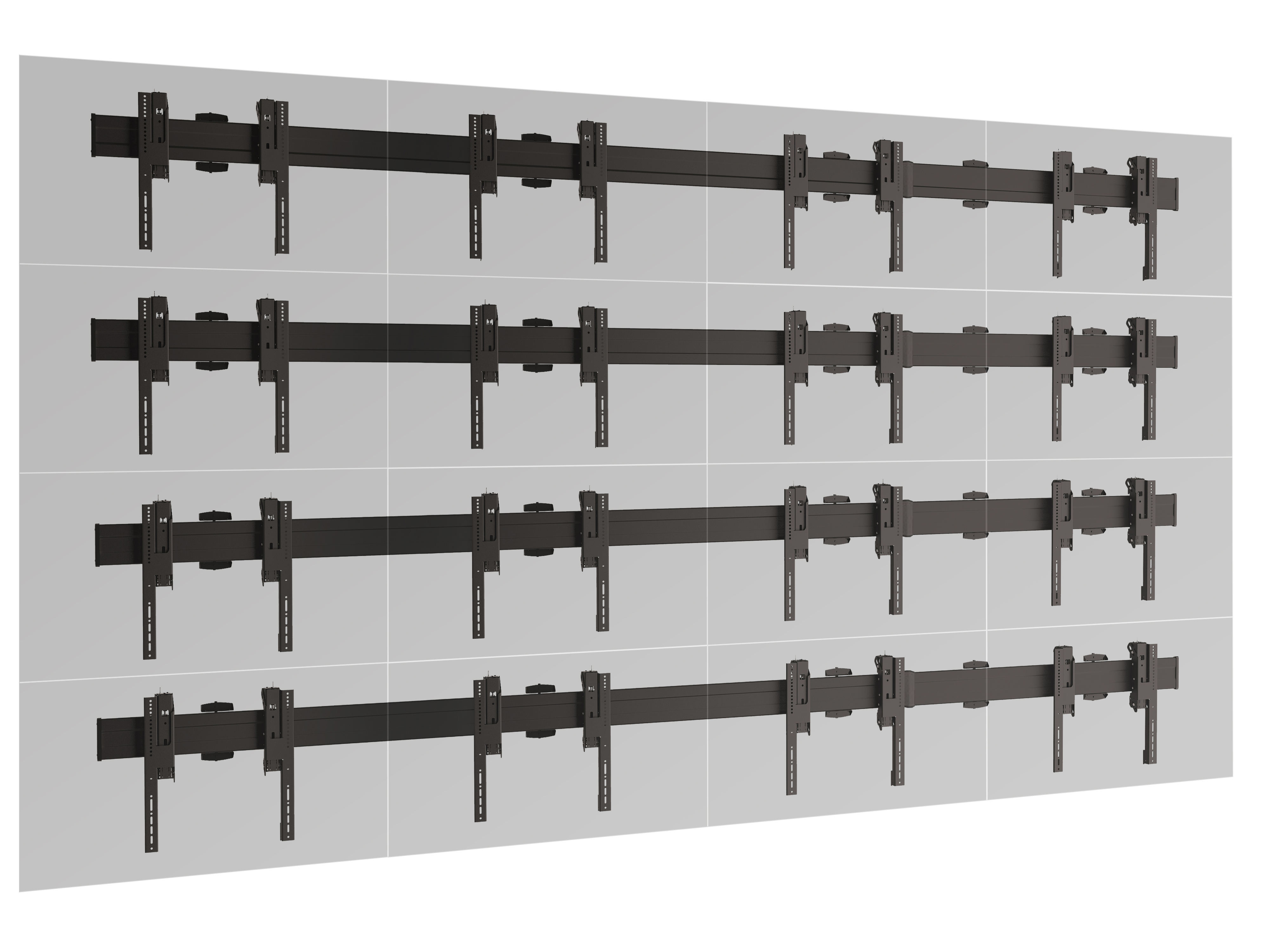 Крепления для видеостены Vogels W4464 Black