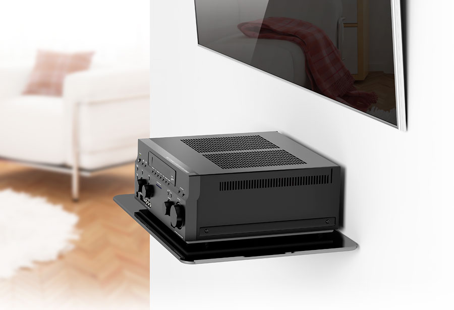 Стеклянная полка Holder DVD-F1001