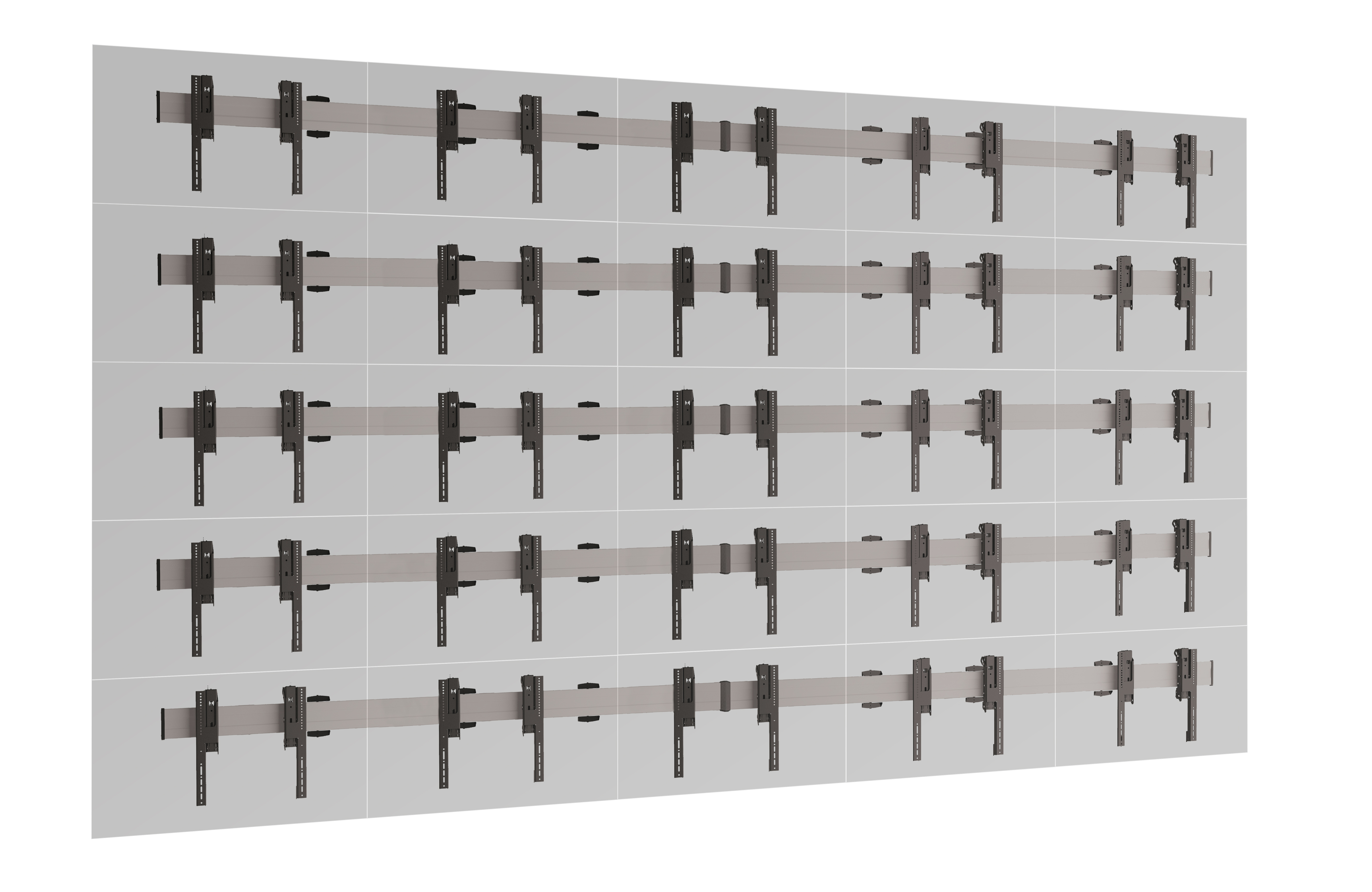 Крепления для видеостены Vogels W5584 Silver