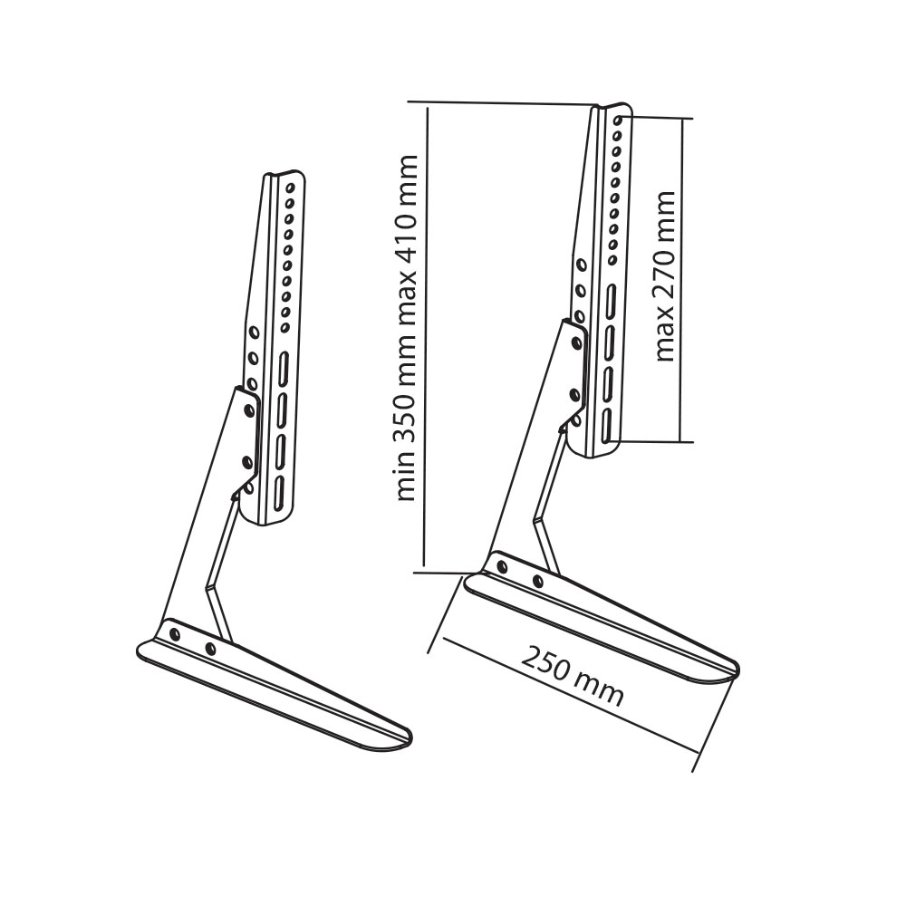 Настольный кронштейн для телевизоров ABC MOUNT STAND-01