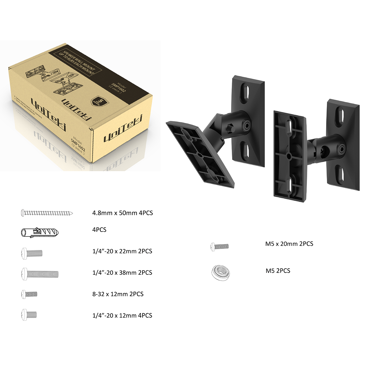 Кронштейн для колонок Uniteki SMP1602