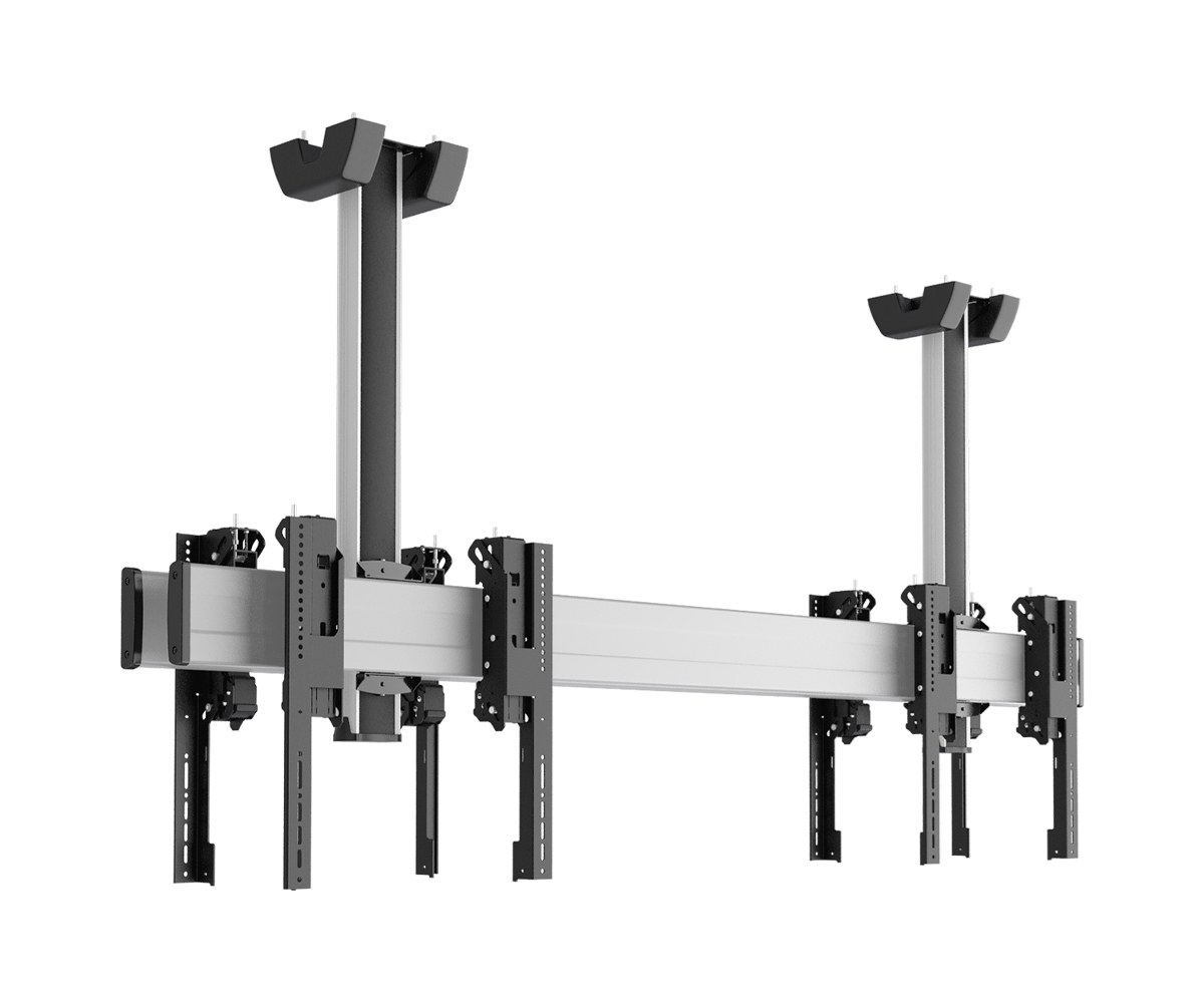 Потолочное двухстороннее крепление для видеостены Vogel's C1208 Dual Silver