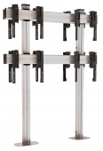 Напольный двухсторонний фиксированный стенд FF2264 Dual Silver