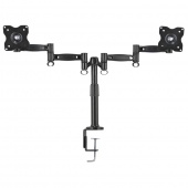 Кронштейн на два монитора KROMAX OFFICE-3 GREY TITAN