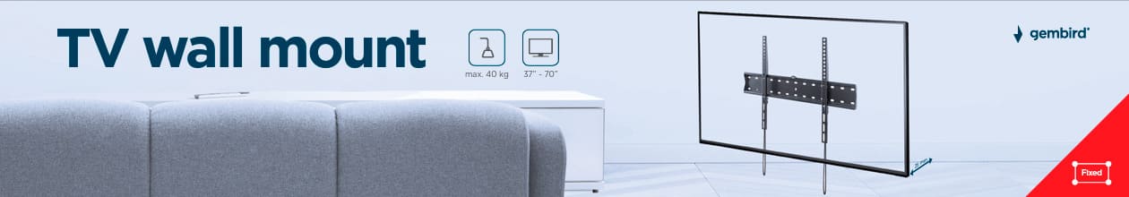 Кронштейн для телевизора Gembird WM-70F-01
