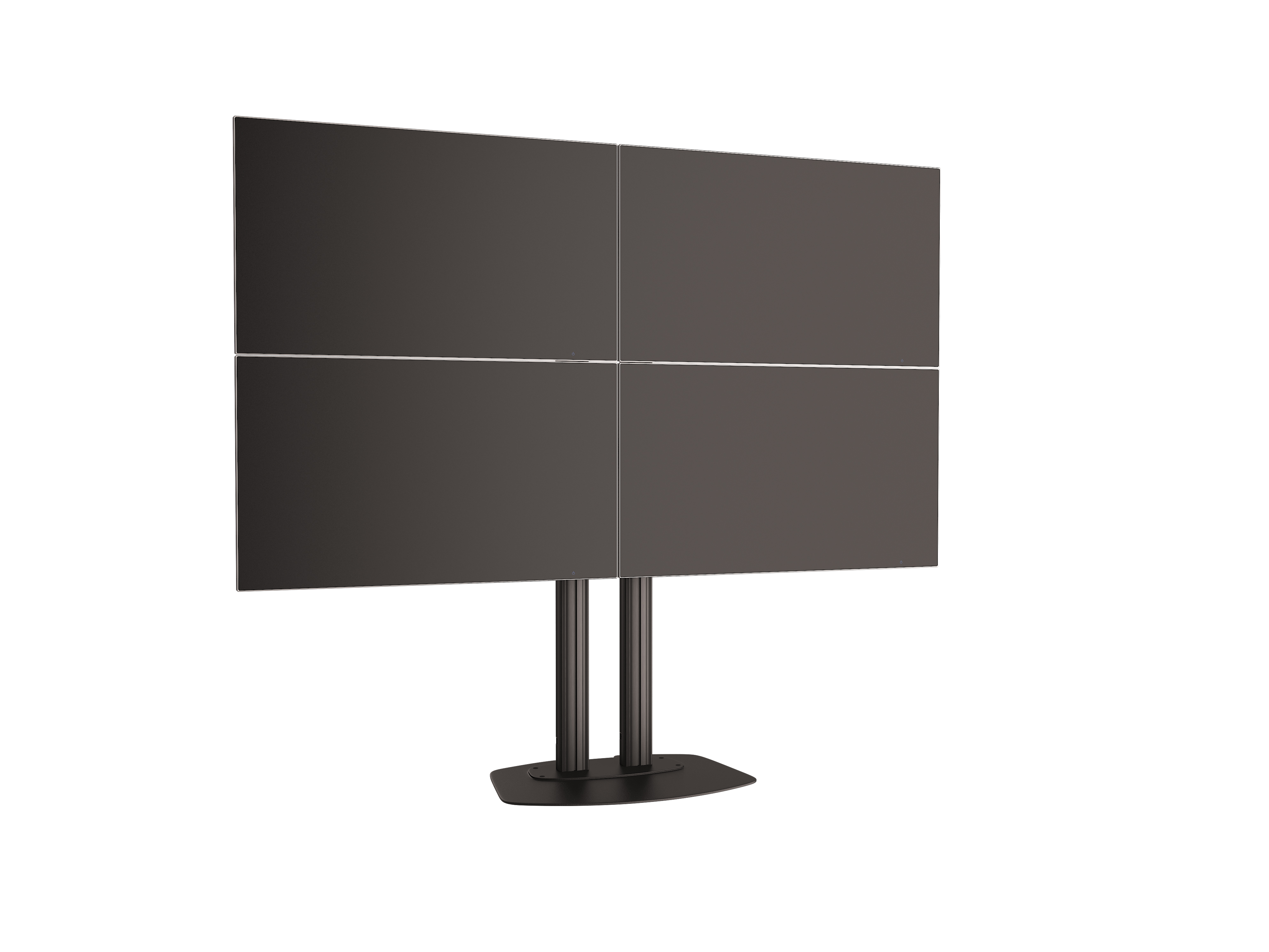 Напольный стационарный стенд для видеостены F2264 Black