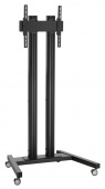 Напольный мобильный стенд для дисплея TD1844 Black