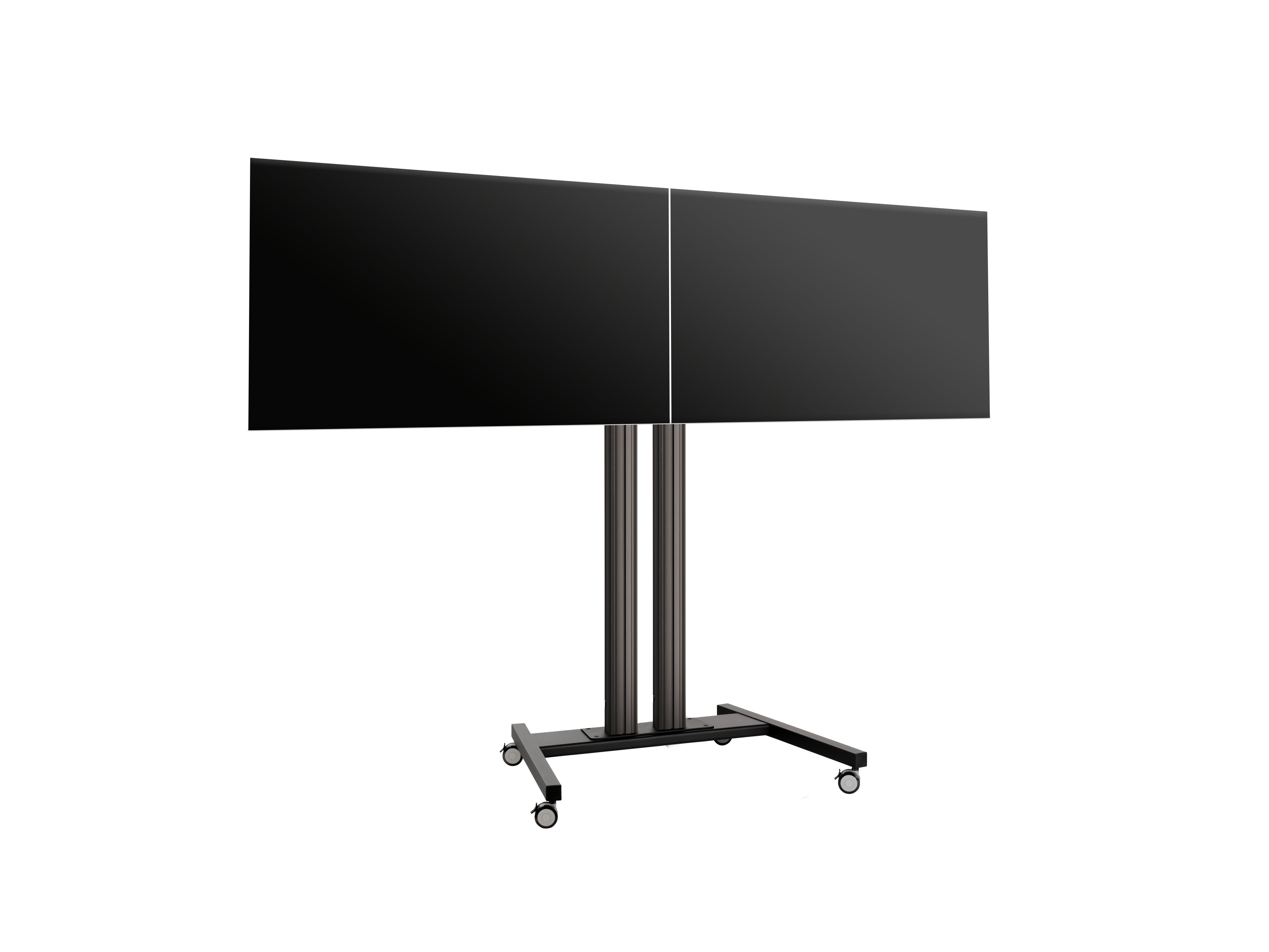 Напольный мобильный стенд на 2 экрана Vogel's FT1264 Black