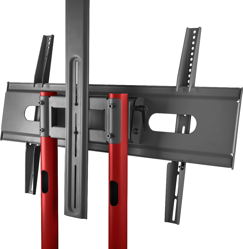 Стойка для телевизора с кронштейном ONKRON TS1551 40"-70" красная
