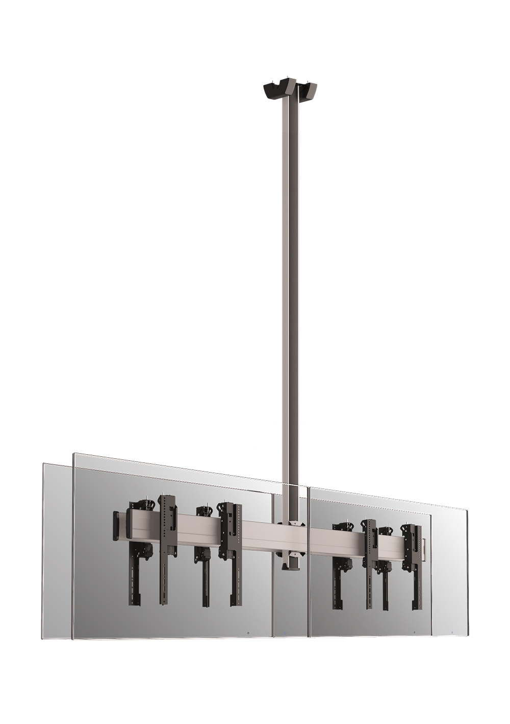 Потолочное двухстороннее крепление для видеостены Vogel's C1230 Dual Silver