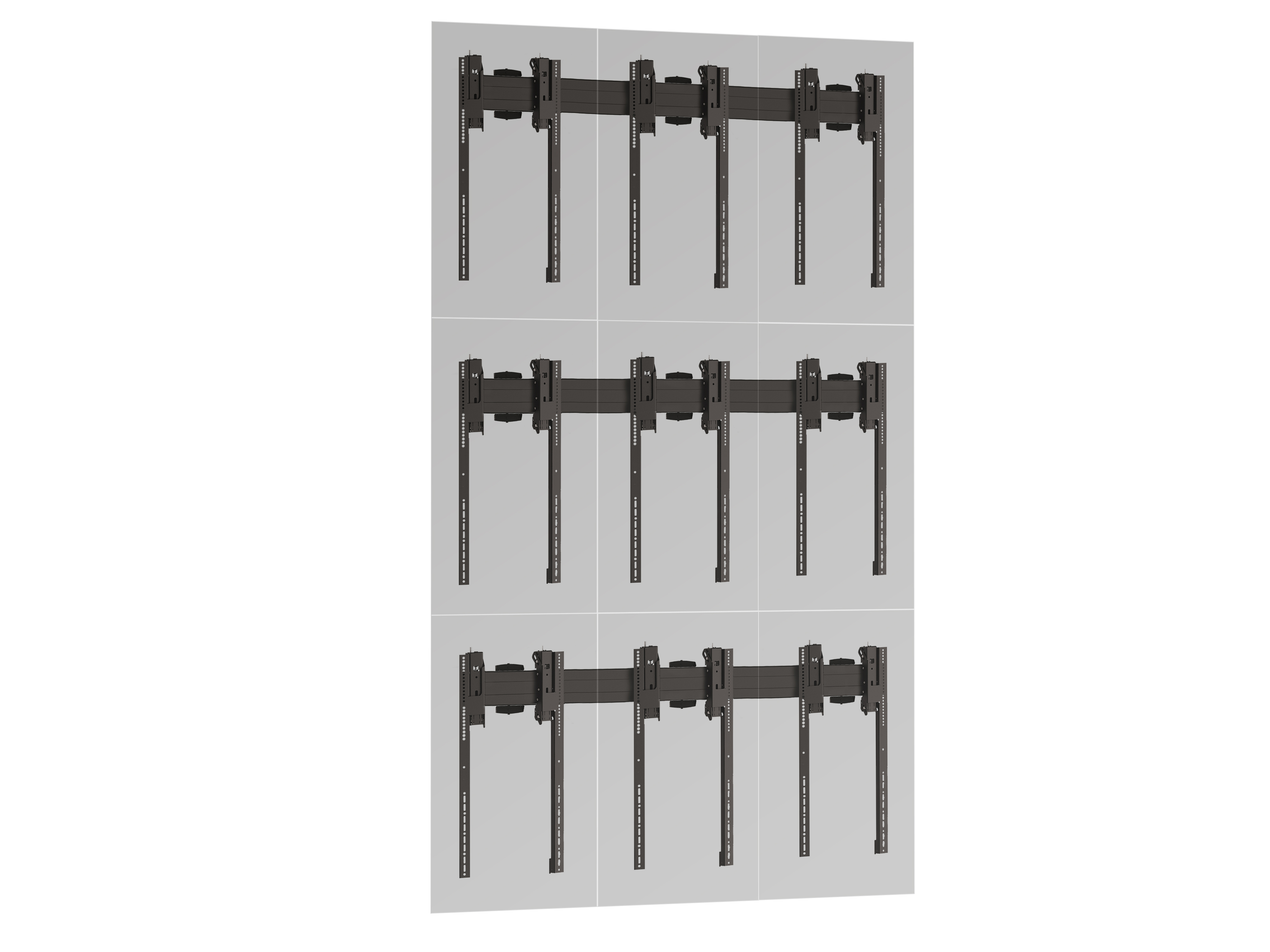 Крепления для видеостены Vogels W3384P Black