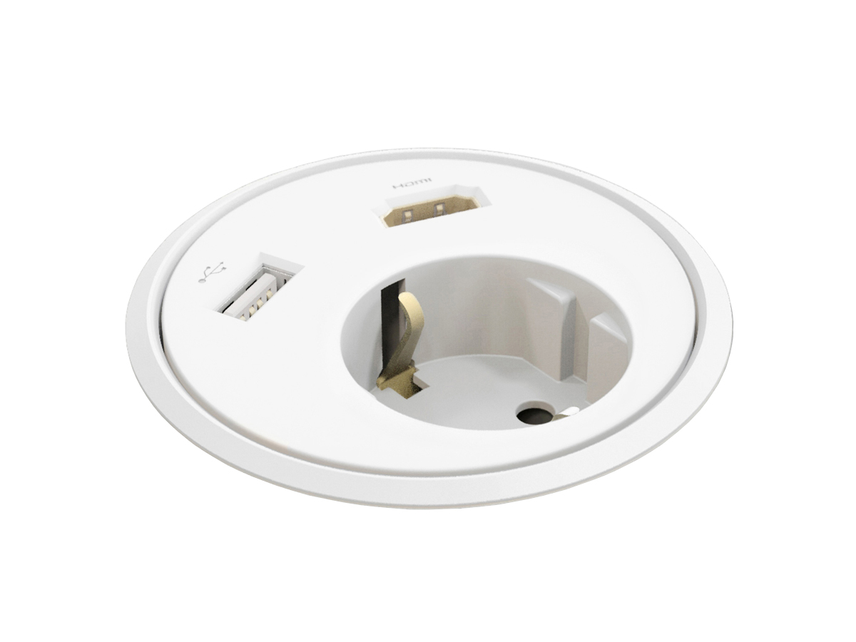 Встраиваемая розетка Kondator Powerdot 935-PD13W